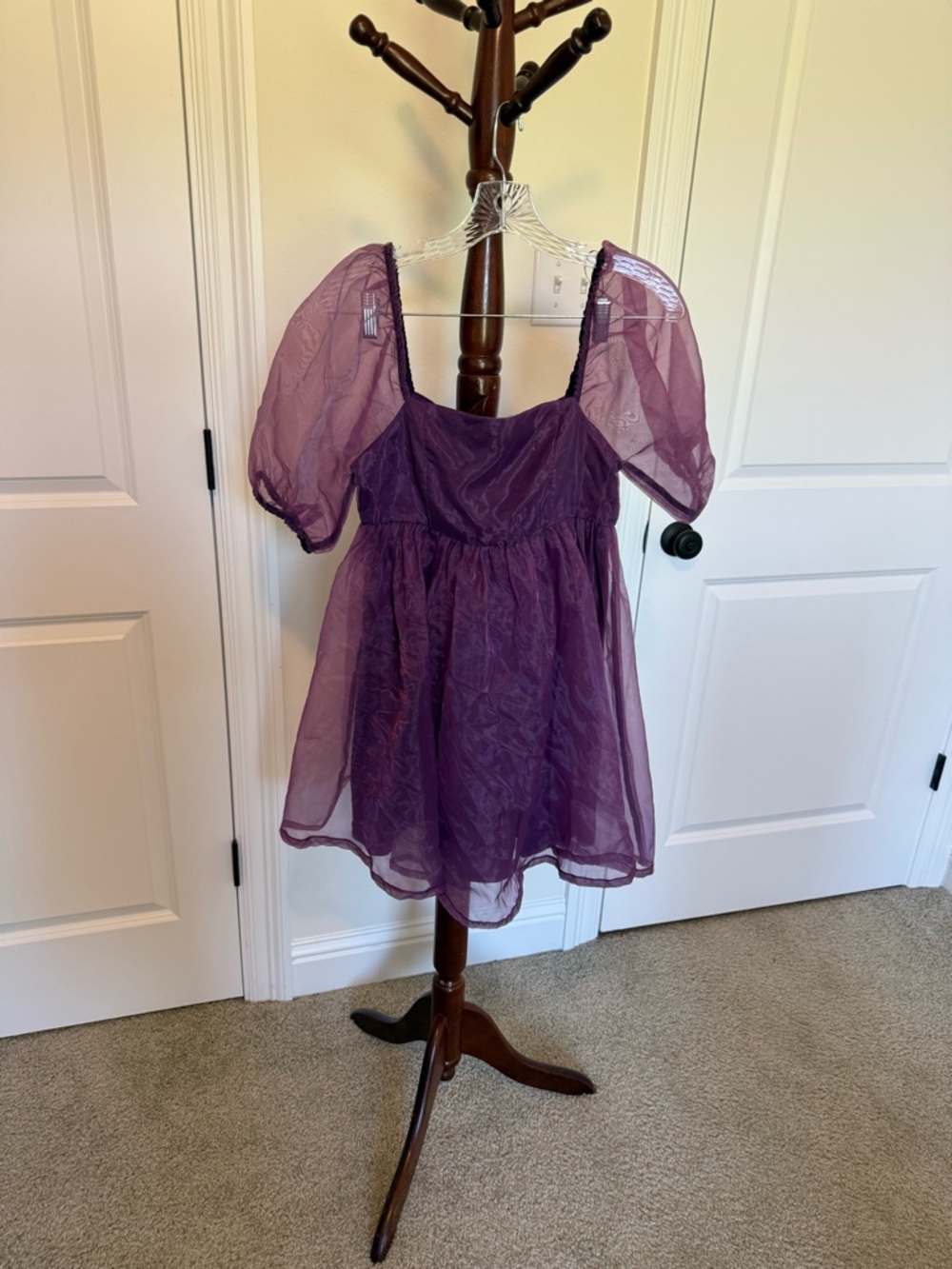 TCEC Deep Purple Dress